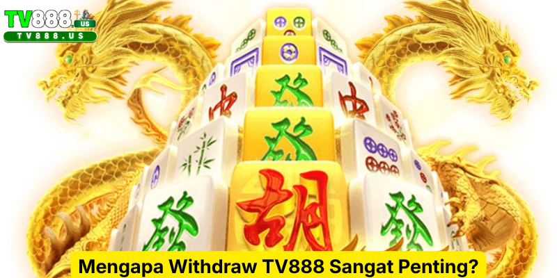 Mengapa Withdraw TV888 Sangat Penting?
